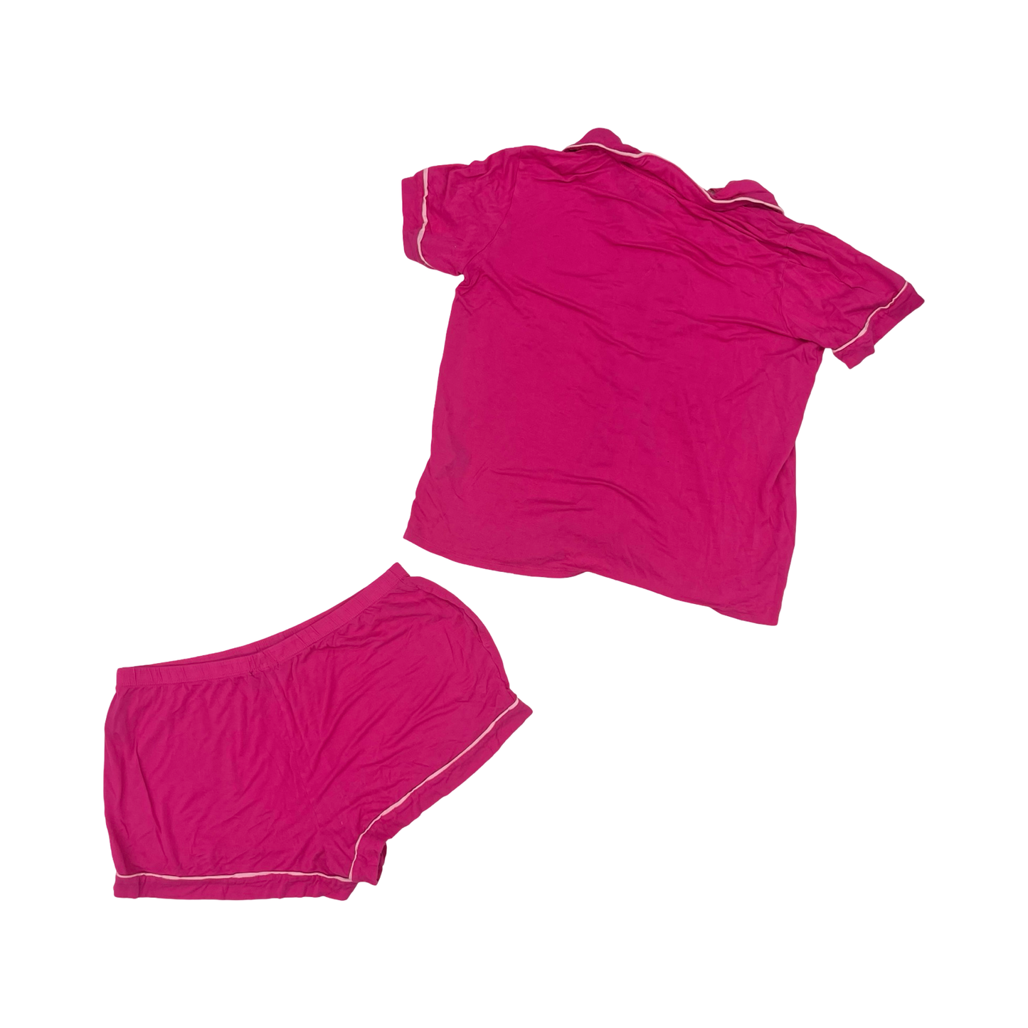 Pajamas 2Pc By Simply Vera In Pink, Size:L