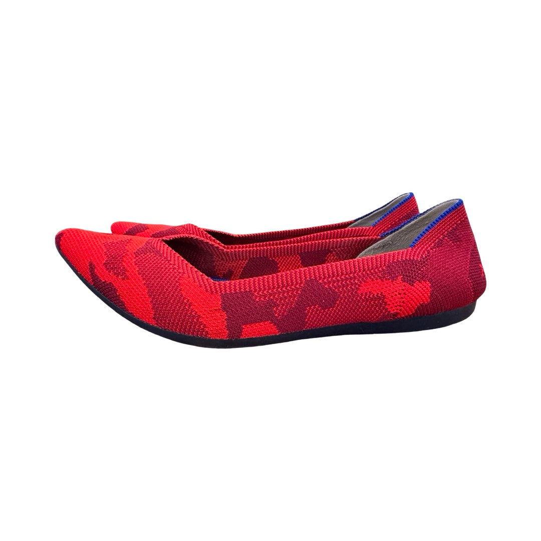 Shoes Designer By Rothys In Red, Size:7