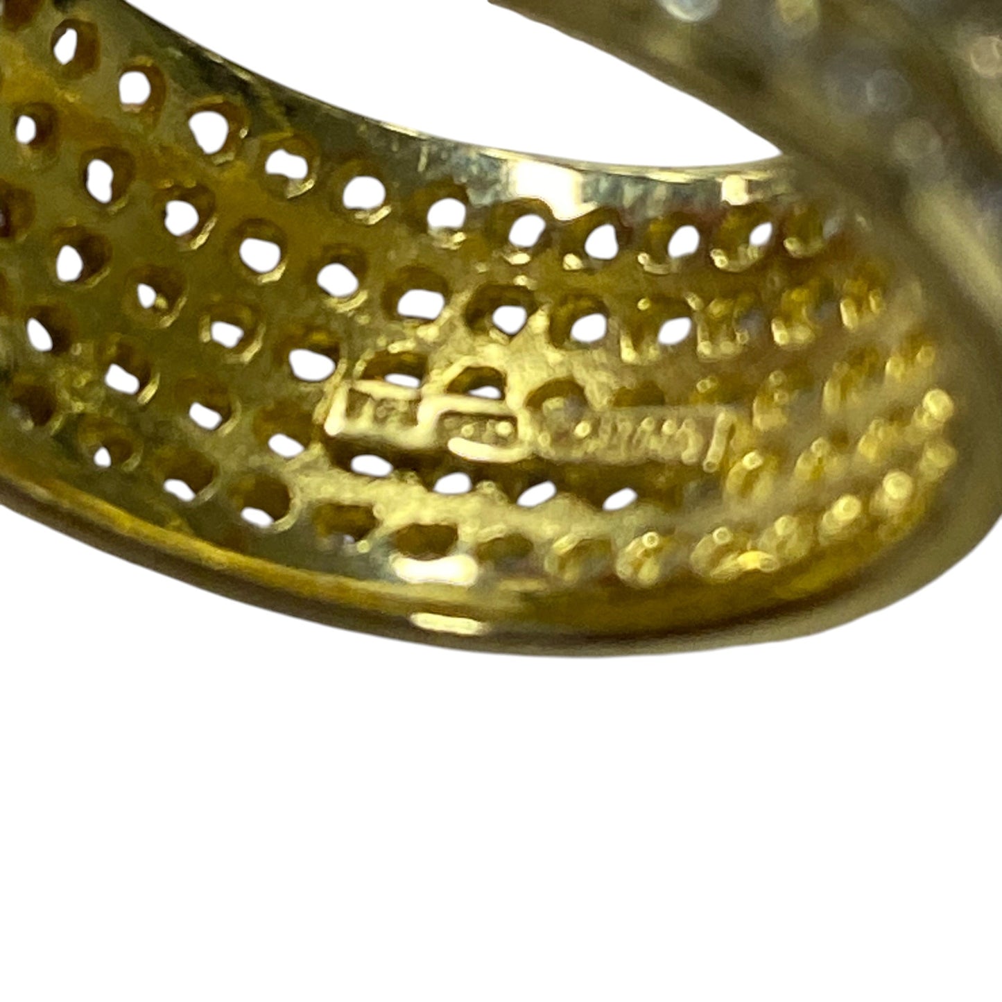 Ring Sterling Silver In Gold & Silver size 9.5
