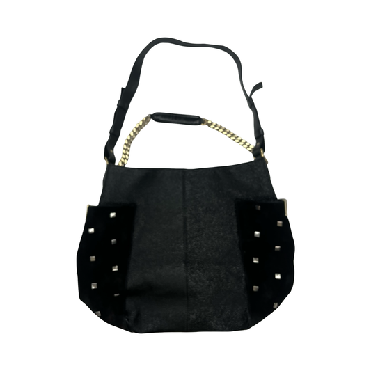 Handbag Luxury Designer By Jimmy Choo In Black, Size:Medium
