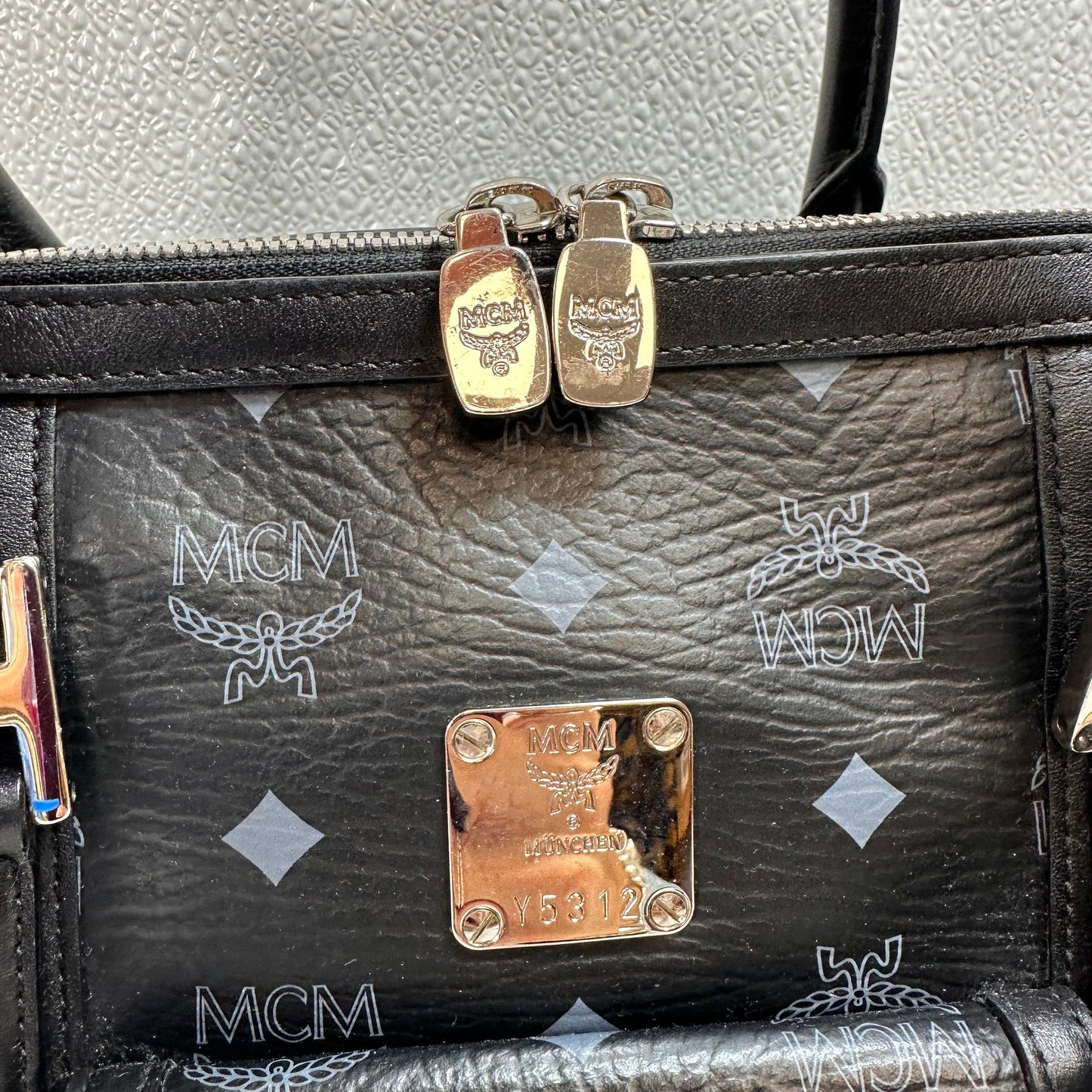 Handbag Luxury Designer By Mcm, Size: Small