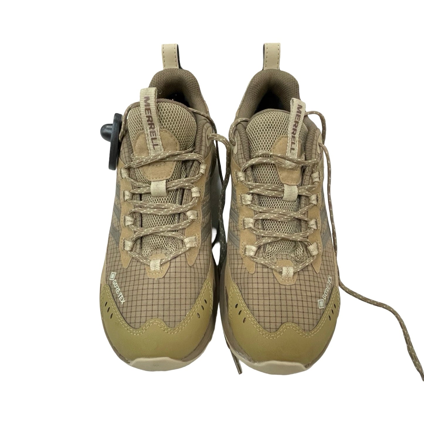 Shoes Hiking By Merrell In Tan, Size:8