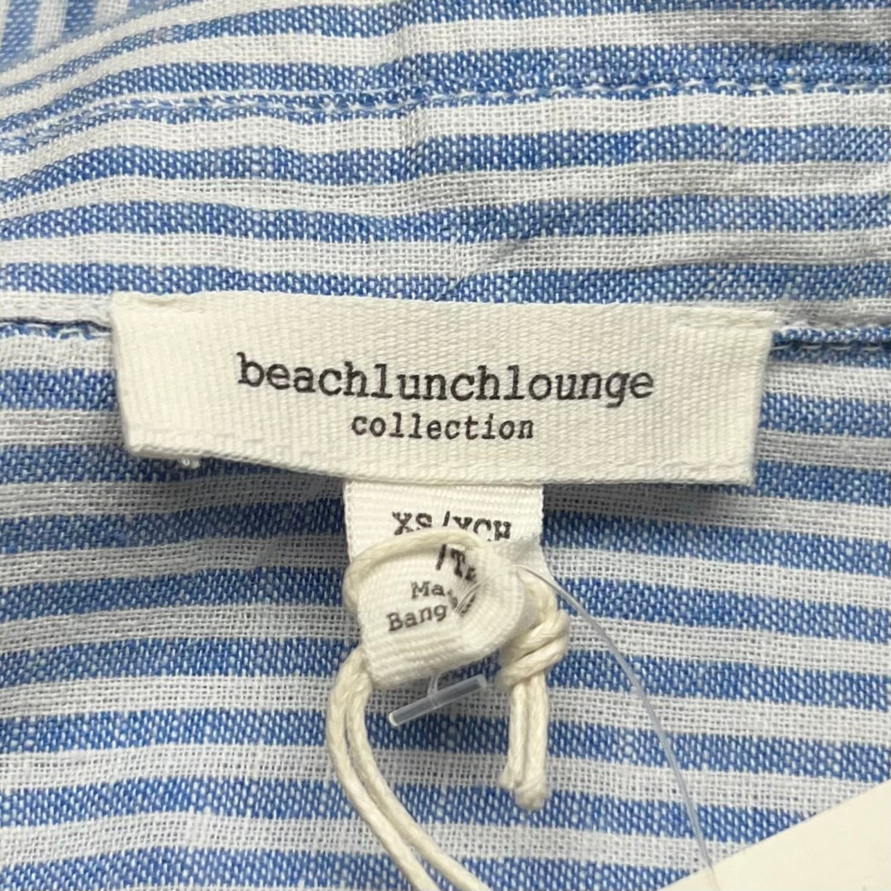 Top Long Sleeve By Beachlunchlounge In Striped Pattern, Size: Xs