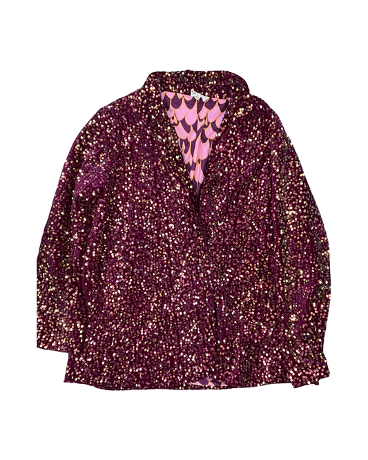 Blazer By Bibi In Pink, Size:Xl