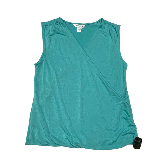 Athletic Tank Top By Athleta In Teal, Size:S