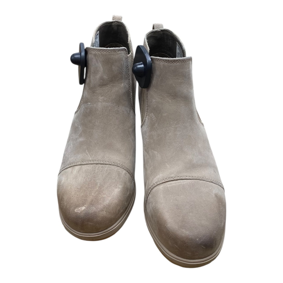 Boots Designer By Sorel In Beige, Size:9