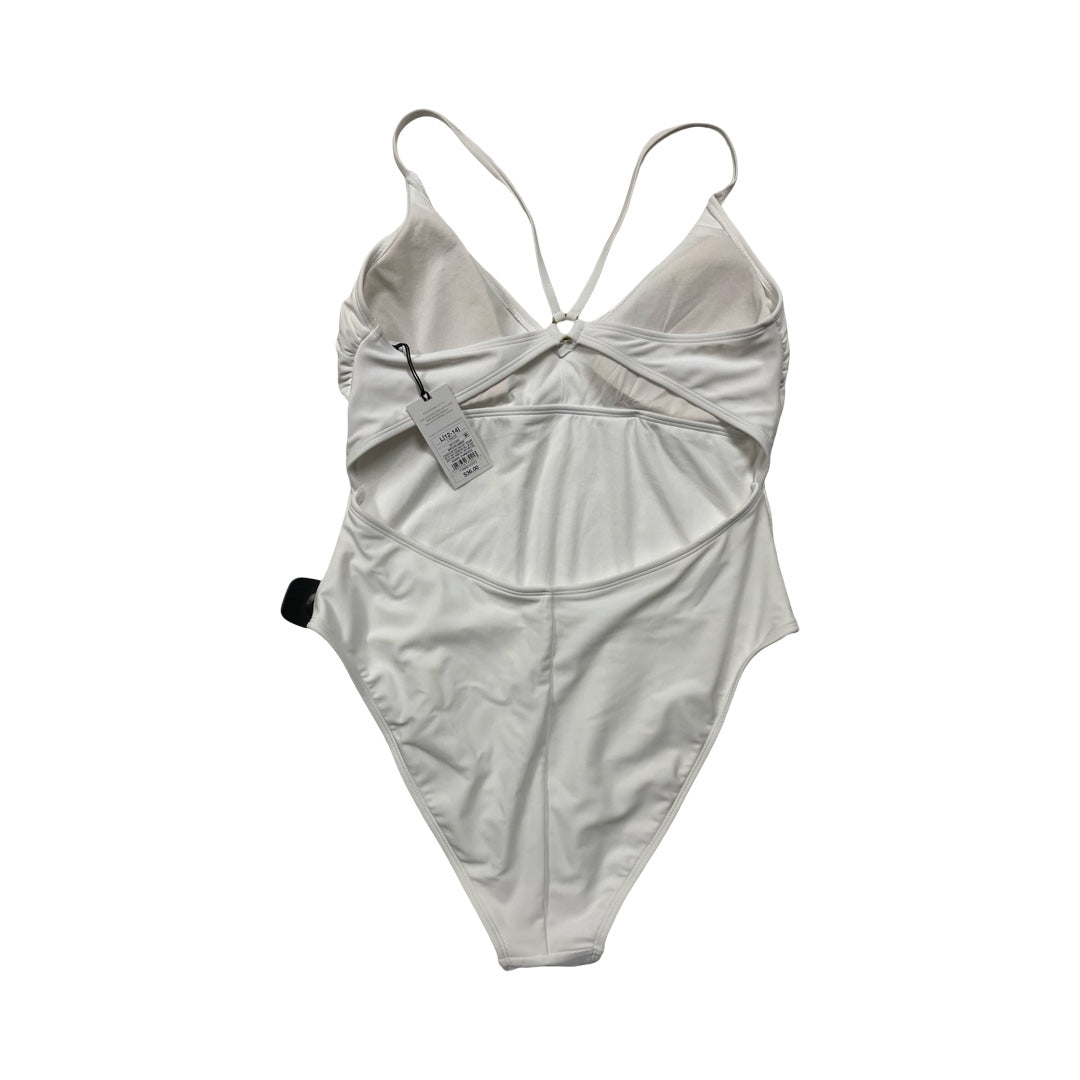 Swimsuit By Shade & Shore In White, Size:L