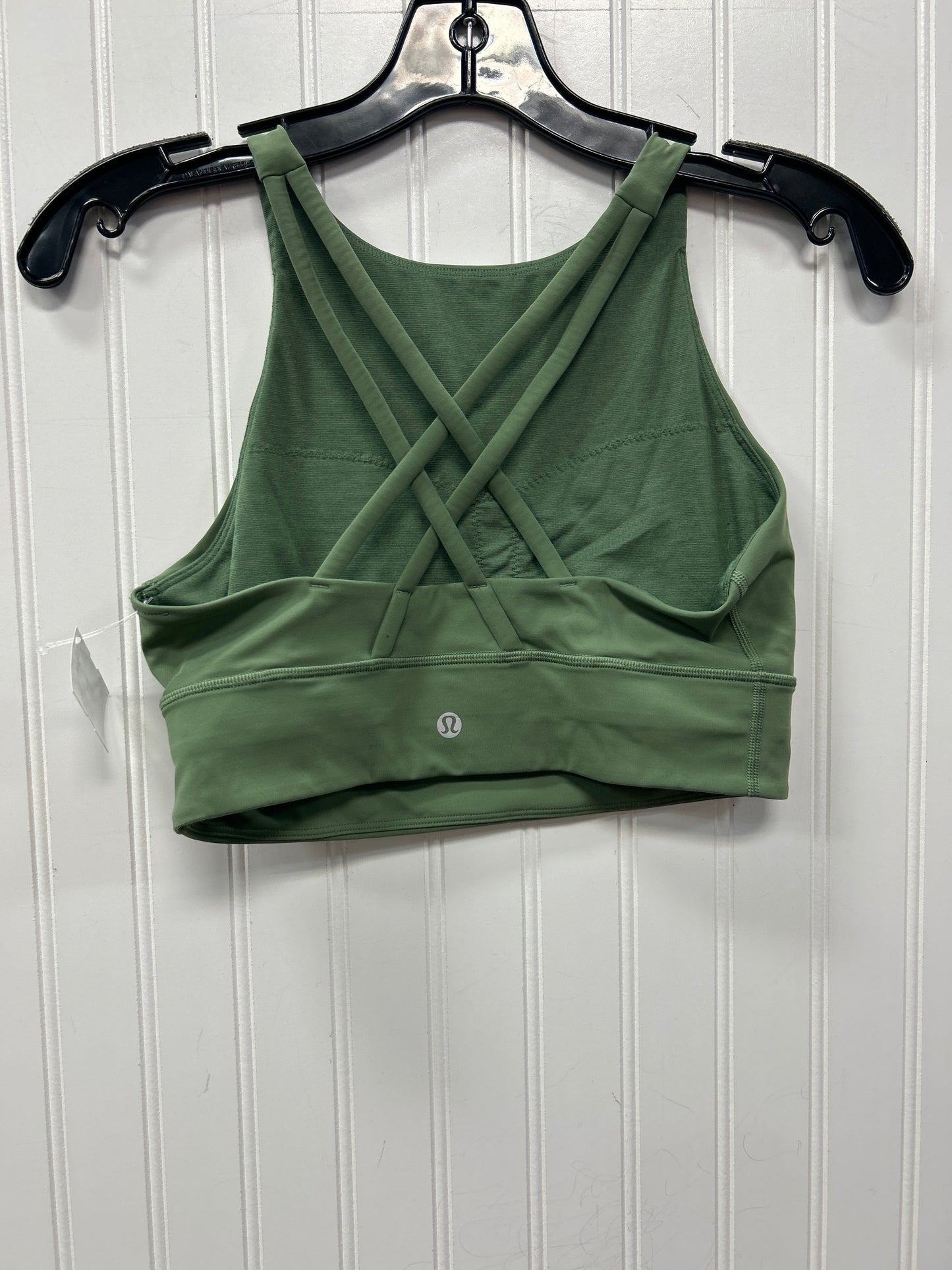 Athletic Tank Top By Lululemon In Green, Size:8