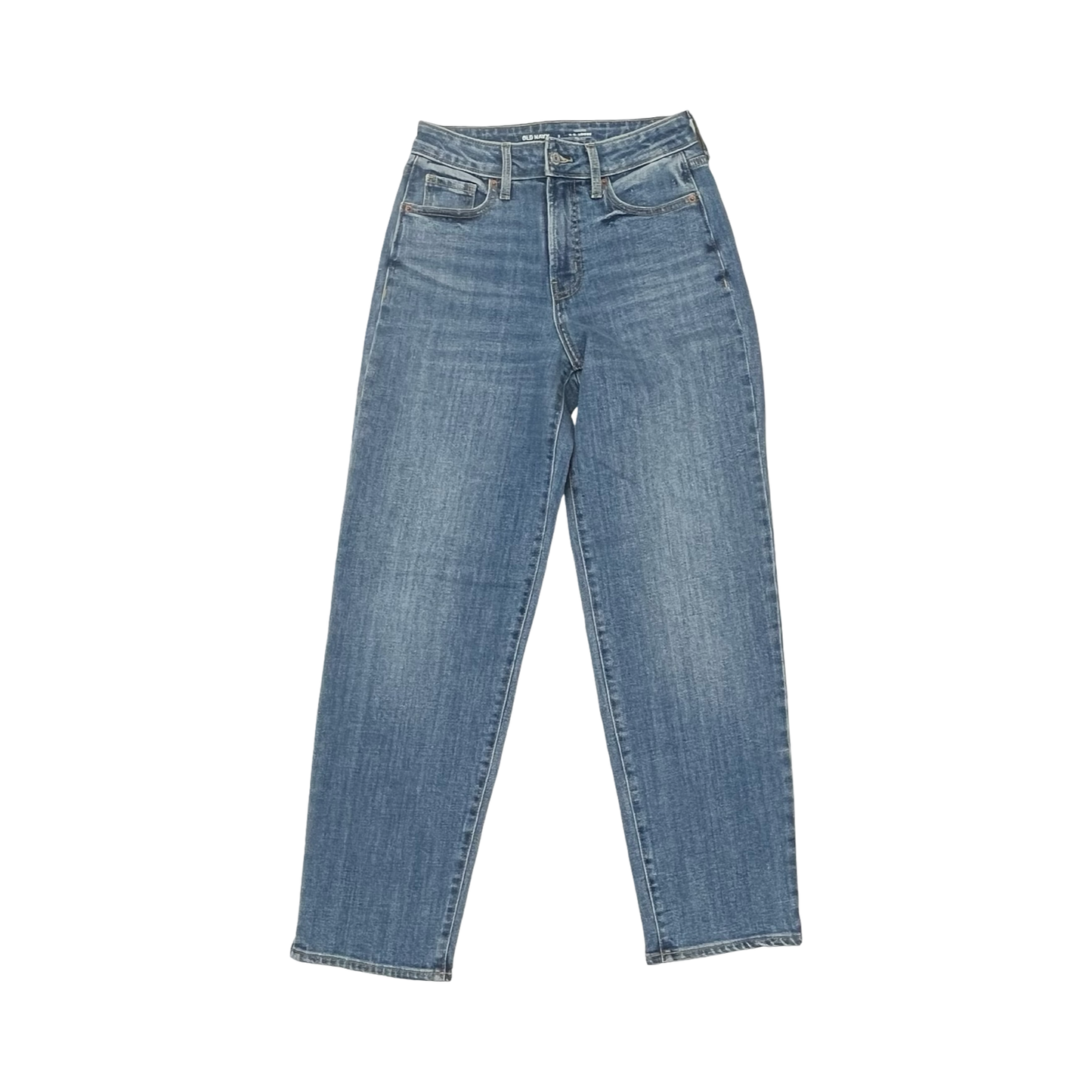 Jeans Wide Leg By Old Navy In Blue Denim, Size:2