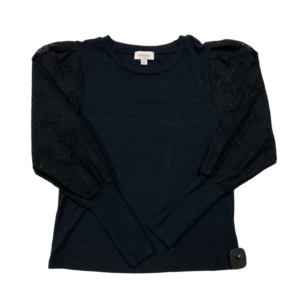 Top Ls By Evereve In Black, Size:Xs