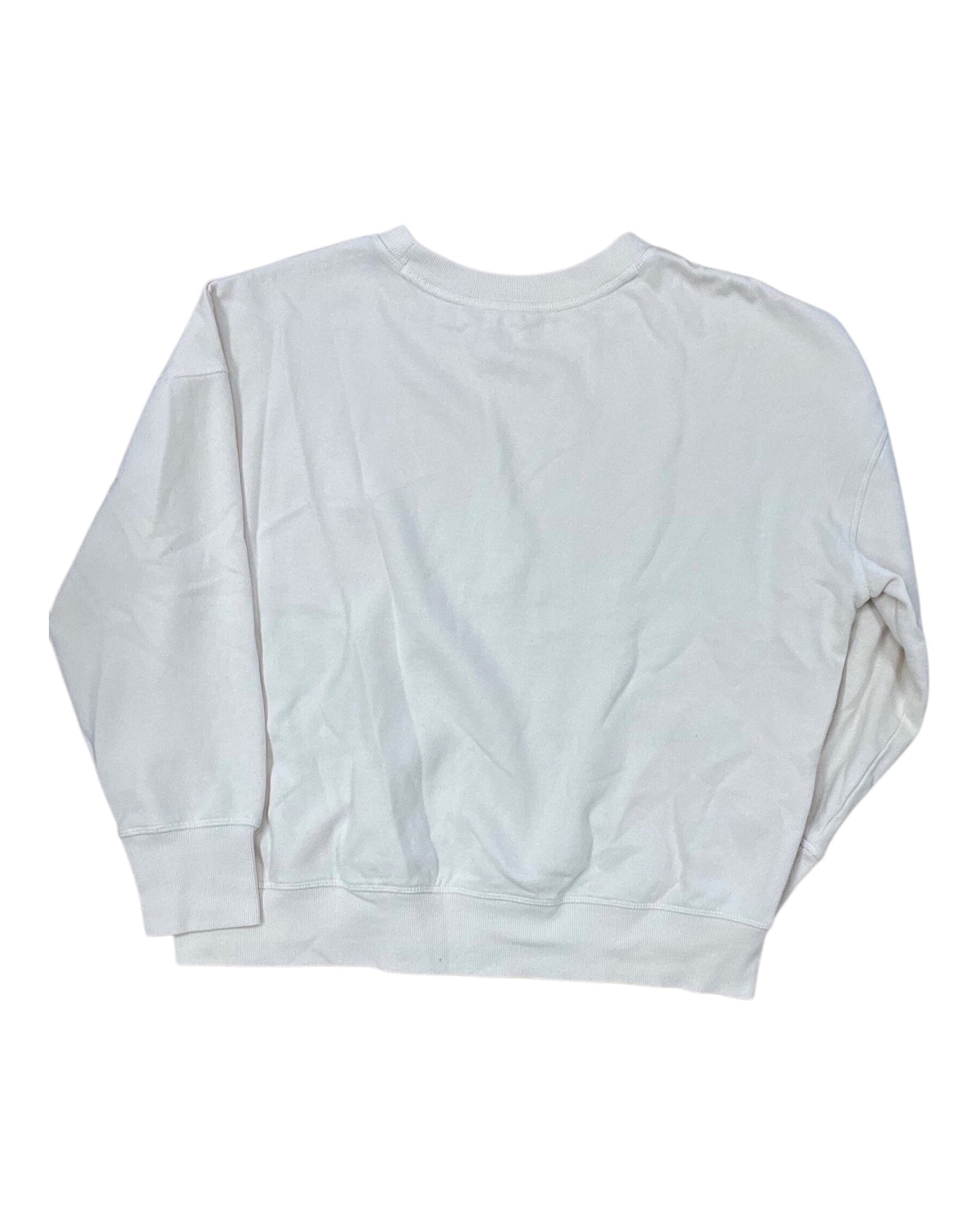 Sweatshirt Crewneck By Maurices In Cream, Size:L