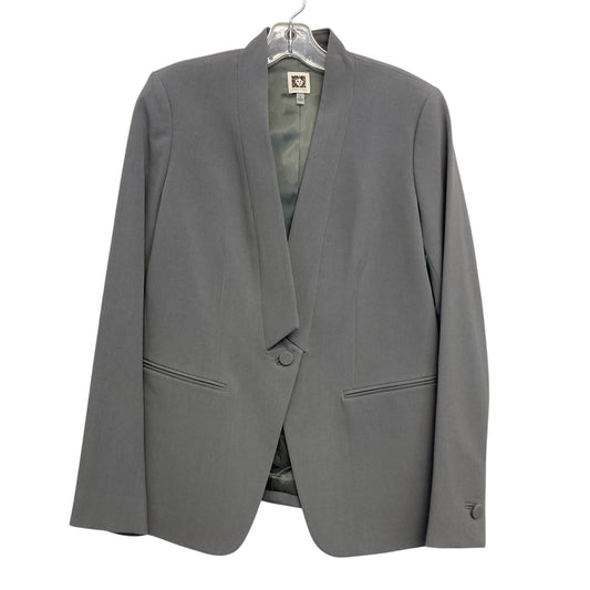 Blazer By Anne Klein In Grey, Size:S