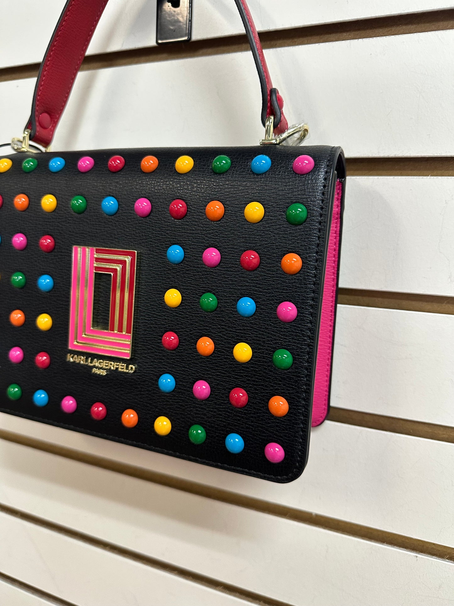 Handbag Designer By Karl Lagerfeld, Size: Medium