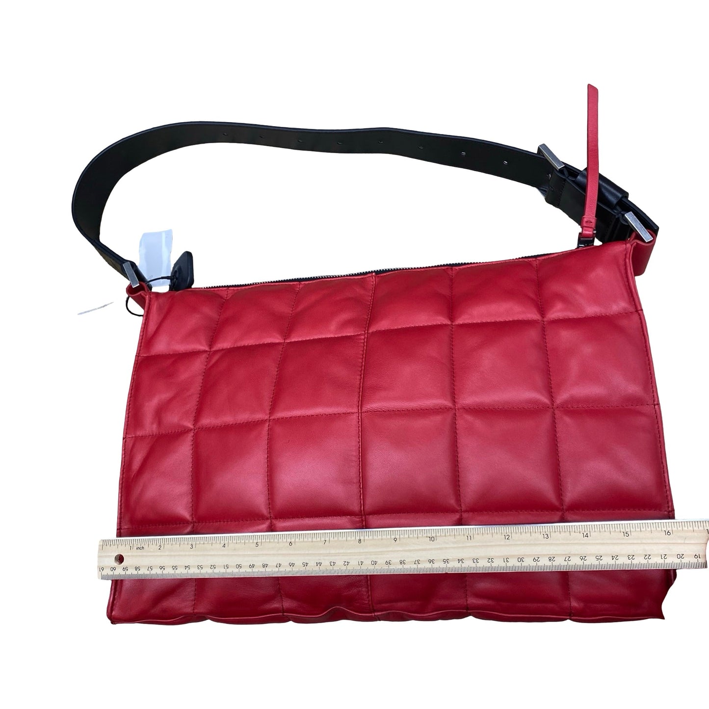 Handbag Designer By All Saints In Red, Size:Large