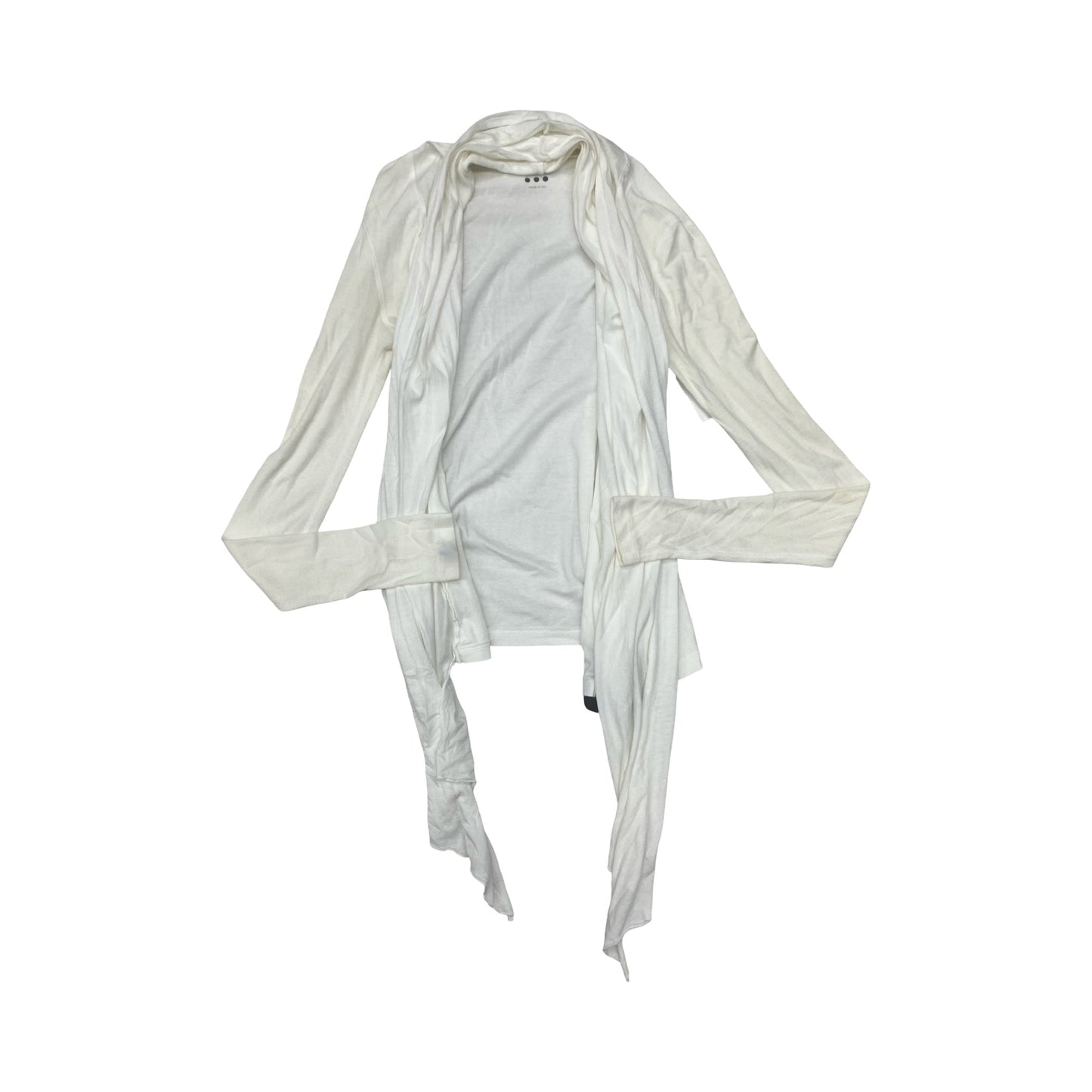 Cardigan By Three Dots In White, Size:Xs