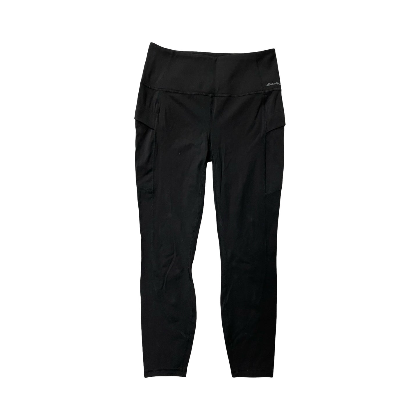 Athletic Leggings By Eddie Bauer In Black, Size:M