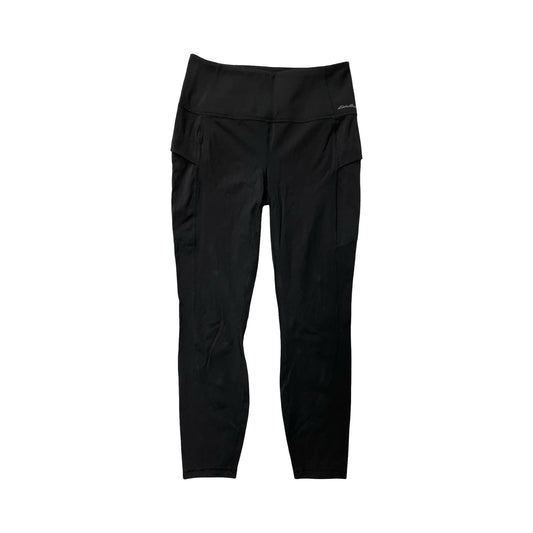 Athletic Leggings By Eddie Bauer In Black, Size:M