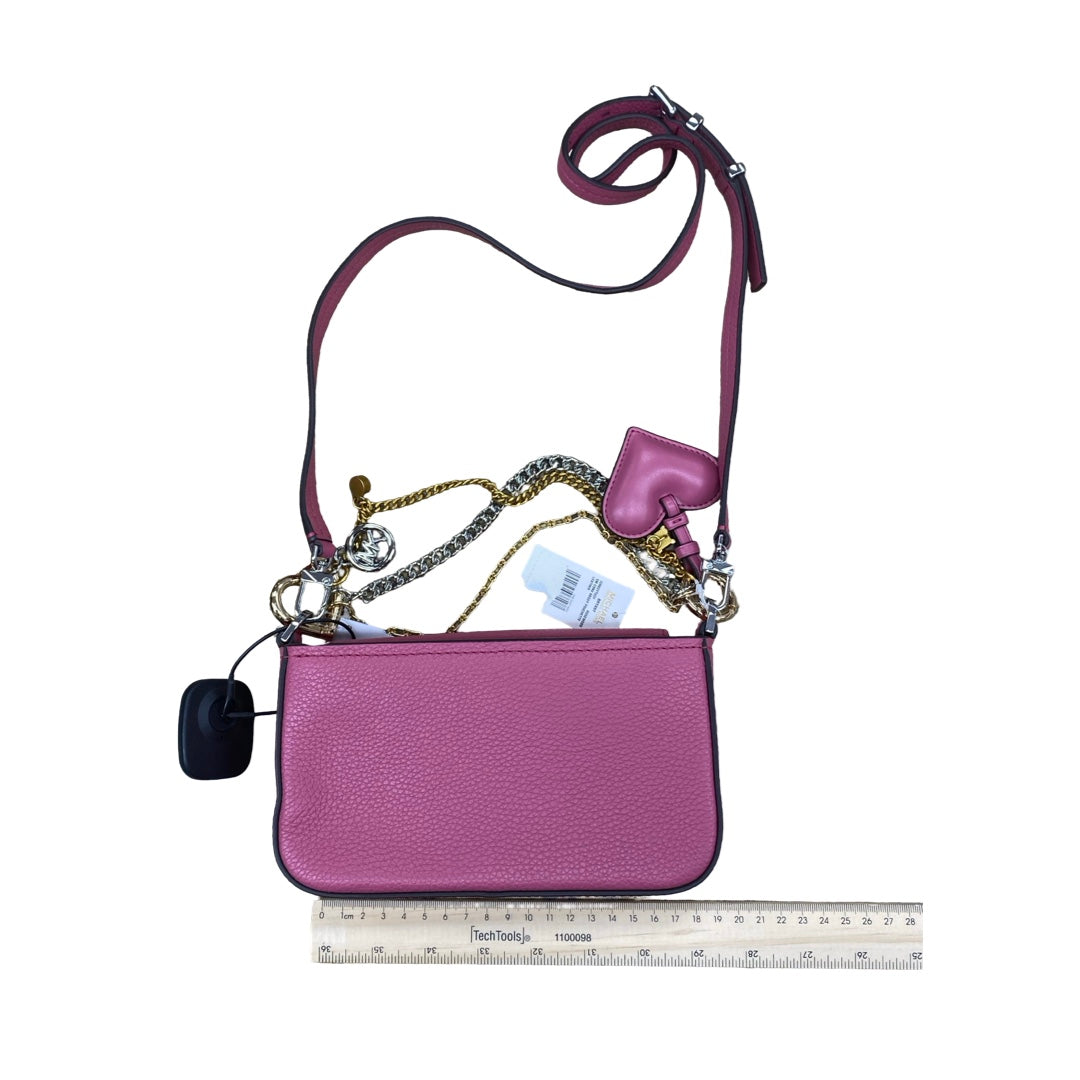 Handbag Designer By Michael Kors In Pink, Size:Small