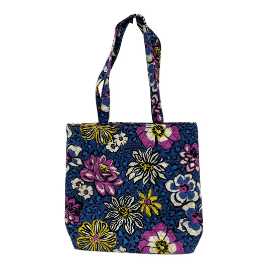 Tote By Vera Bradley In Blue & Pink, Size:Small