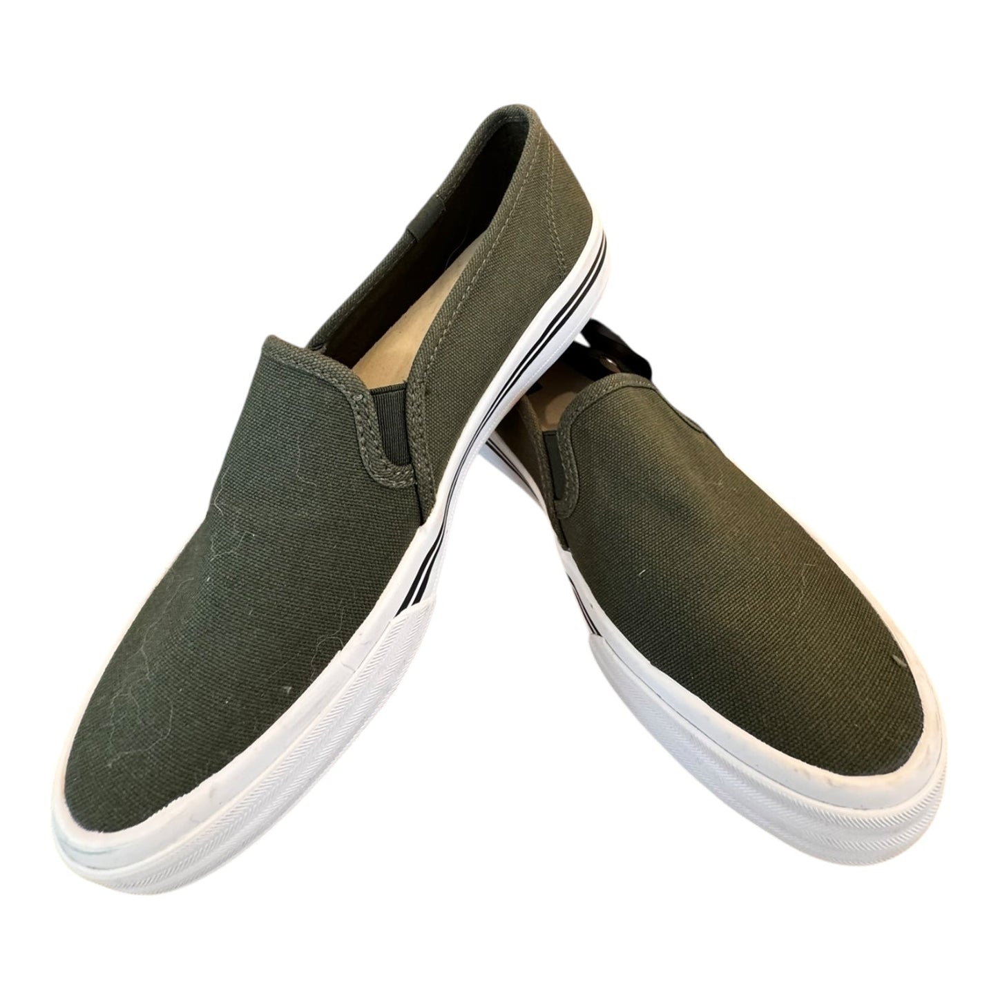 Shoes Sneakers By Keds In Green & White, Size:6