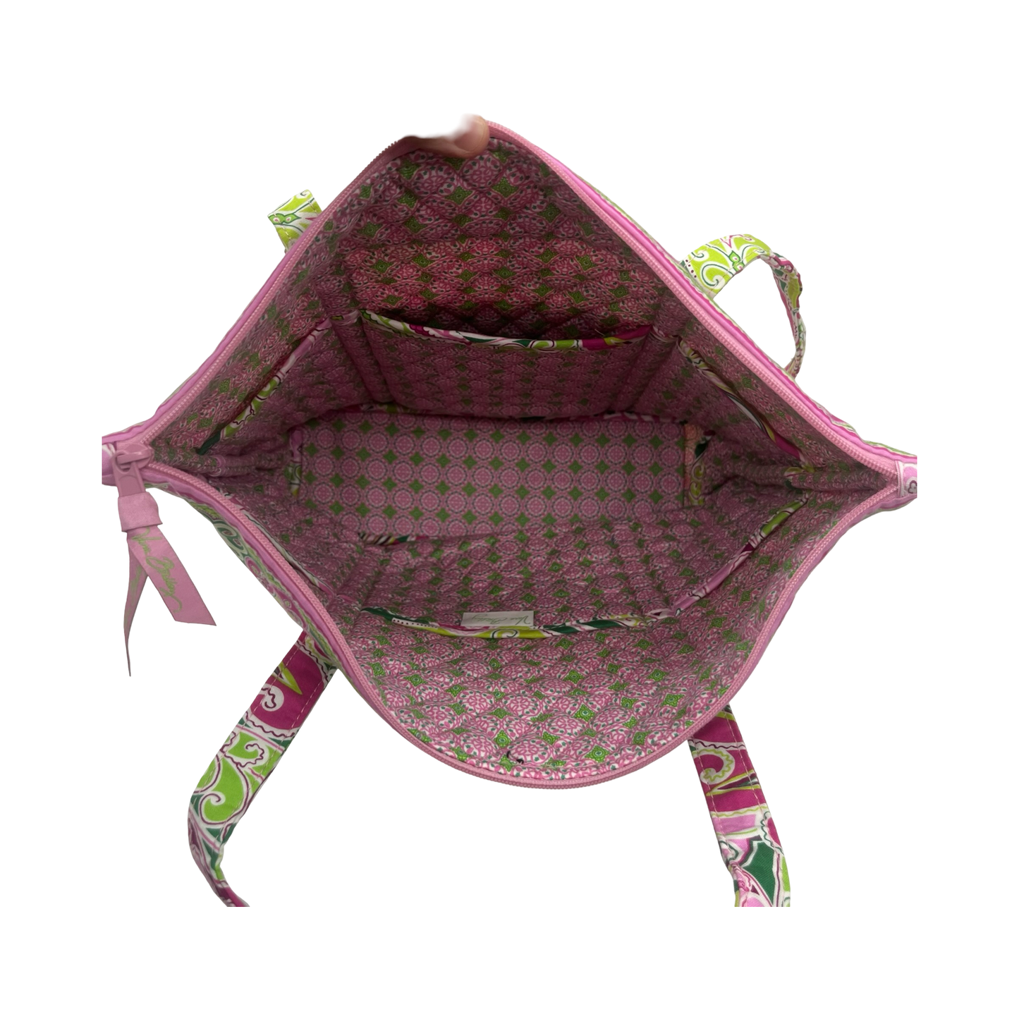 Handbag By Vera Bradley In Pink, Size:Medium