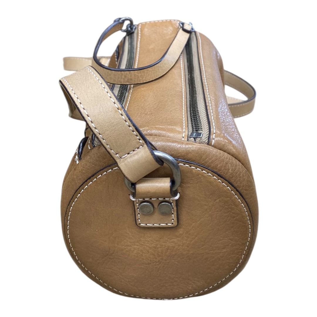 Handbag Leather By Frye In Brown, Size:Small