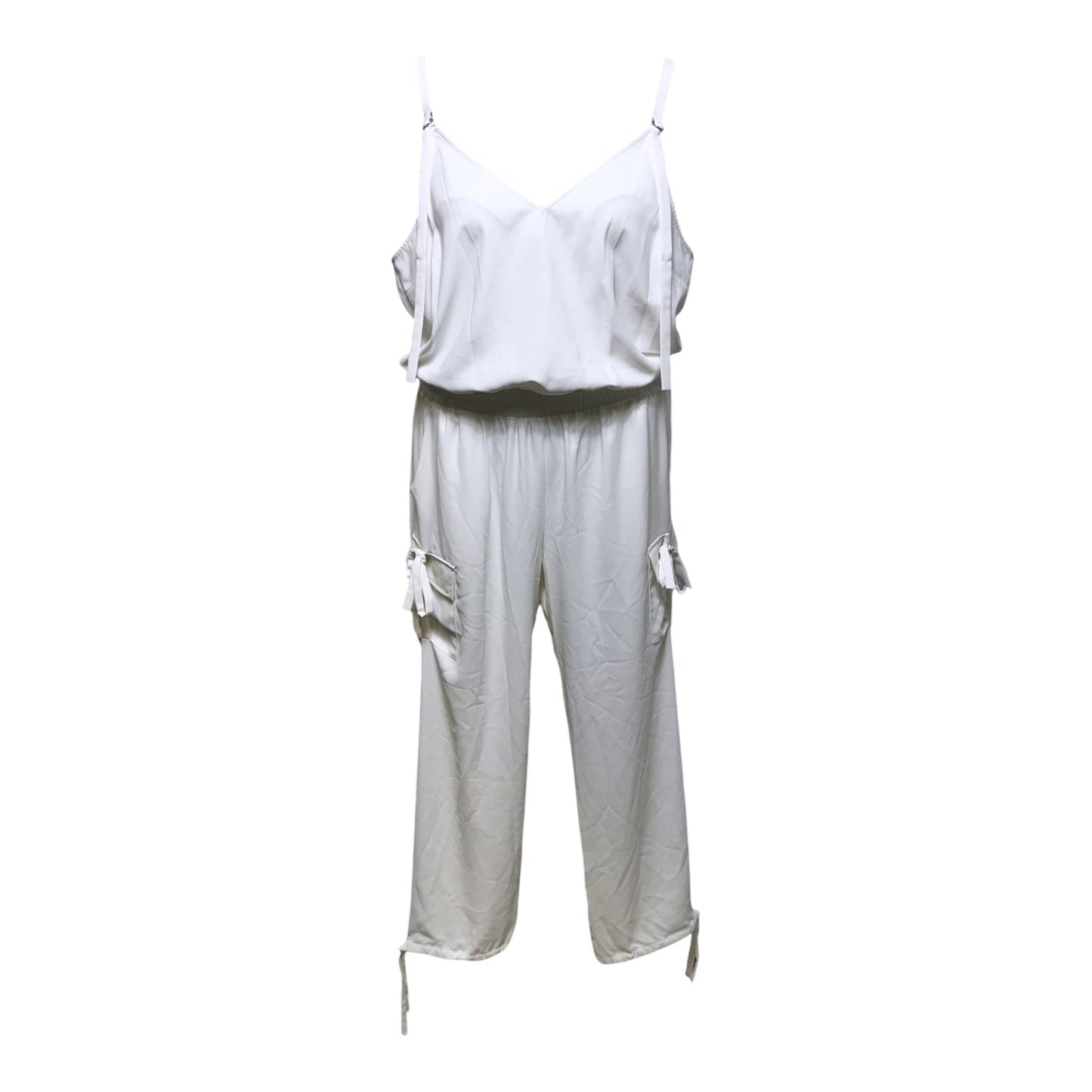 Josietta Jumpsuit By Amanda Uprichard In White, Size: L