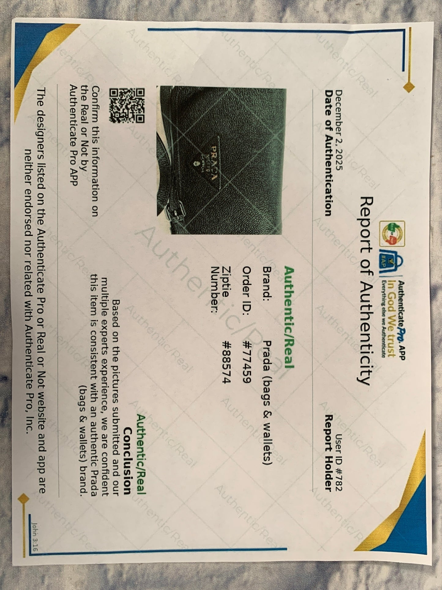 Crossbody Luxury Designer By Prada, Size: Medium