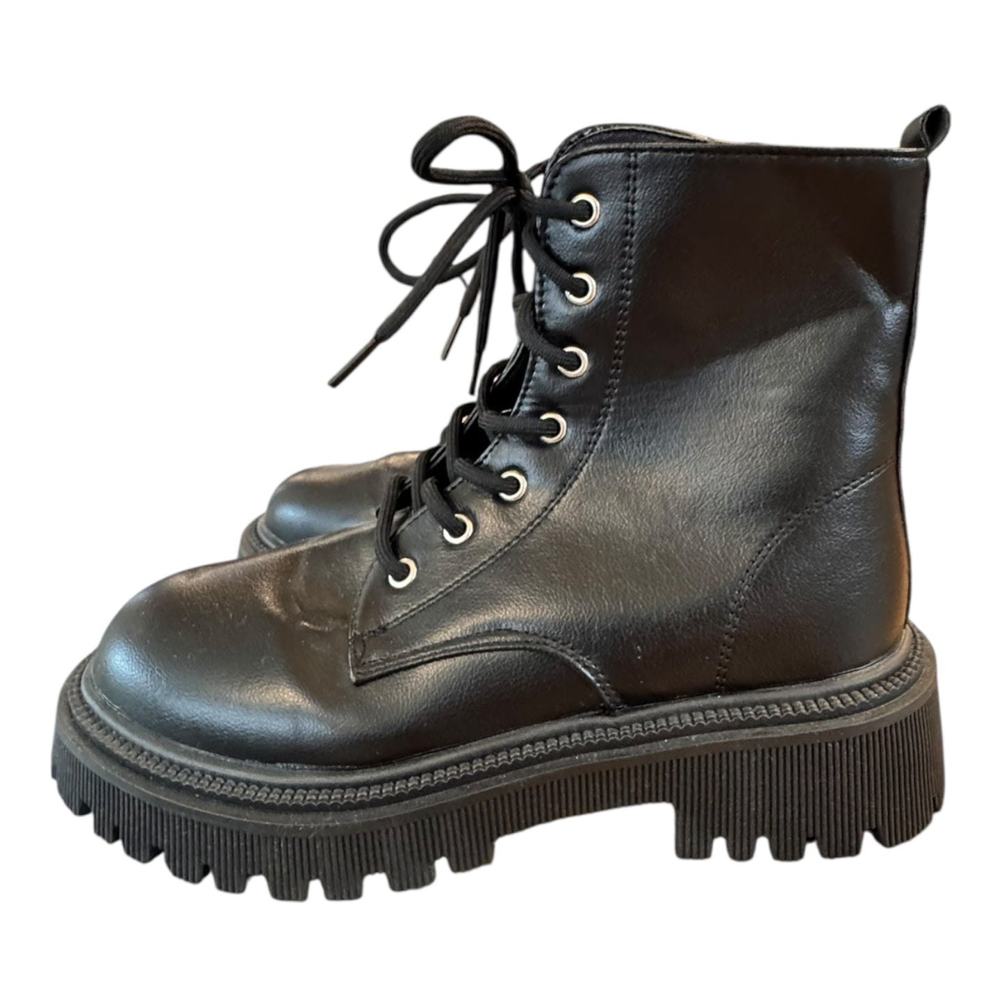 Boots Combat By Cmc In Black, Size:9.5