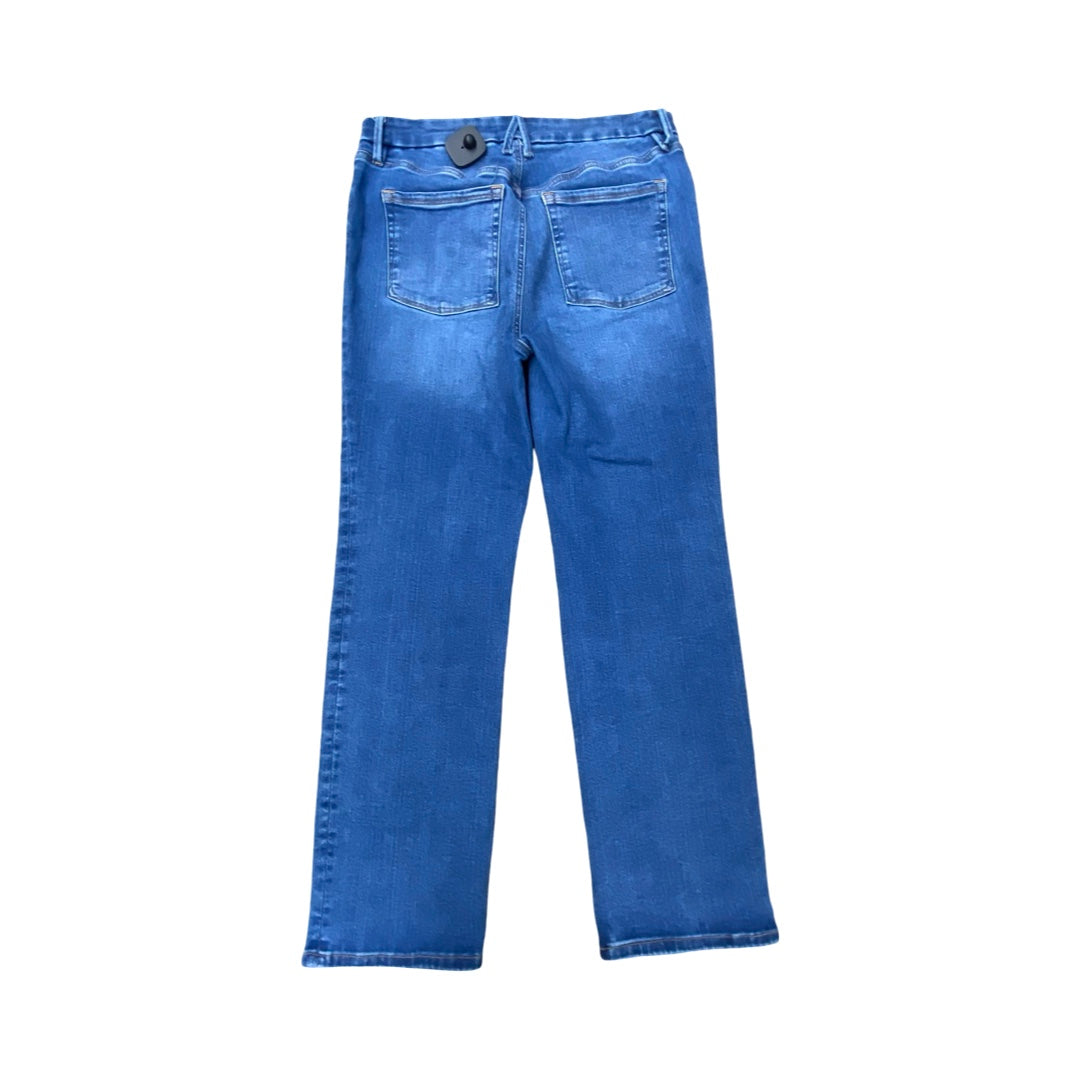 Jeans Straight By Good American In Blue, Size:4