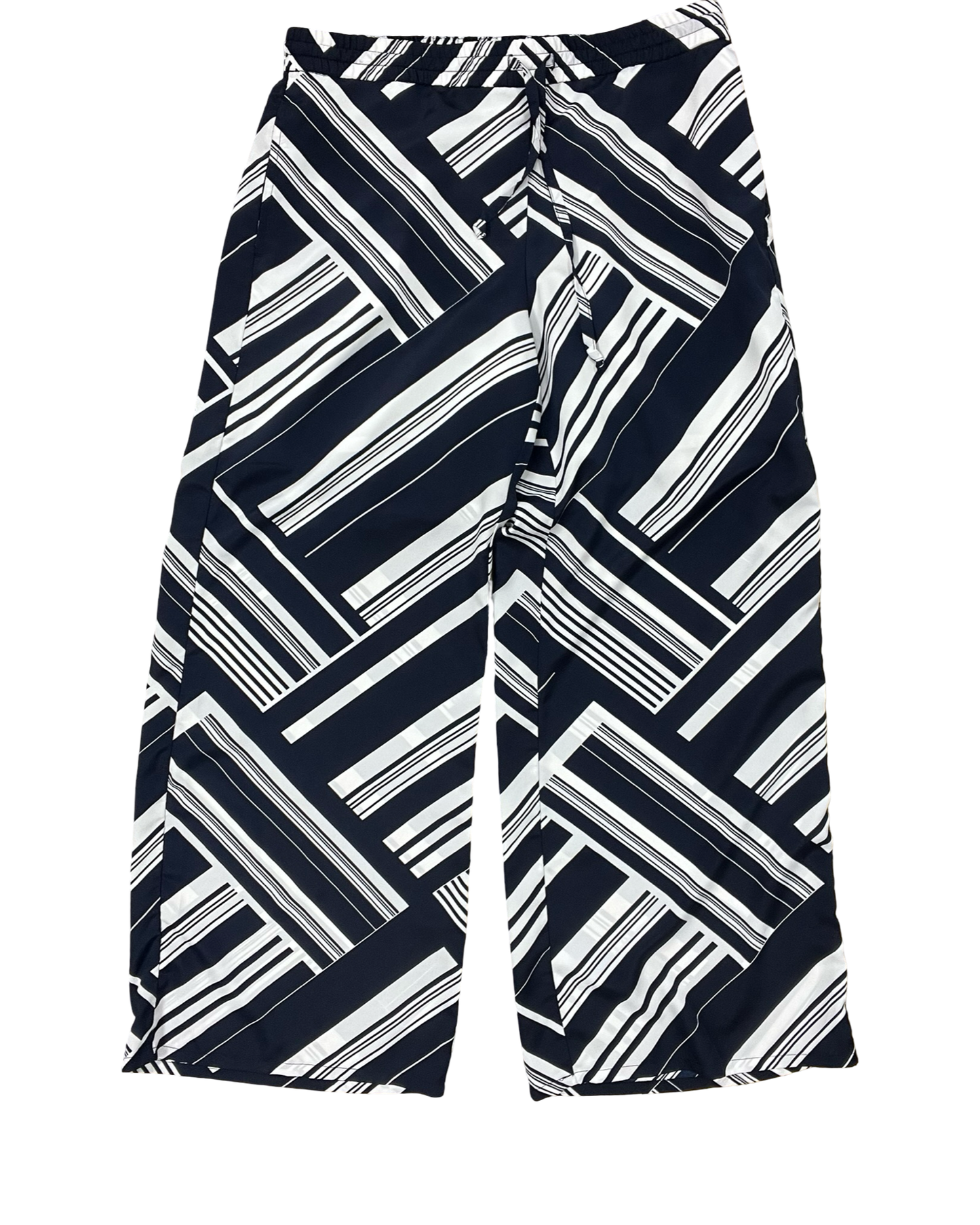 Pants Dress By Liz Claiborne In Blue & White, Size:Lp