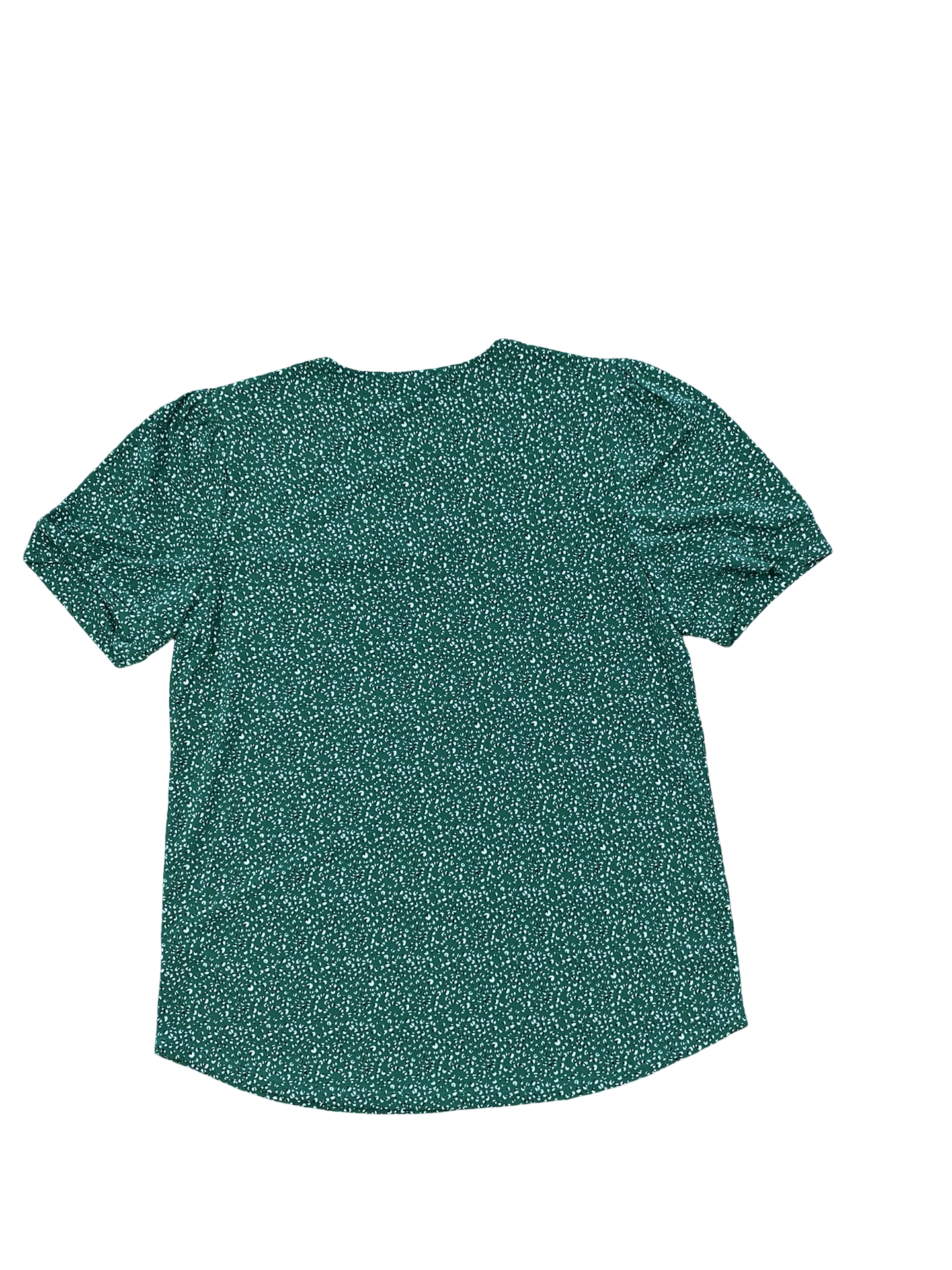 Top Ss By Adrianna Papell In Green & White, Size:S