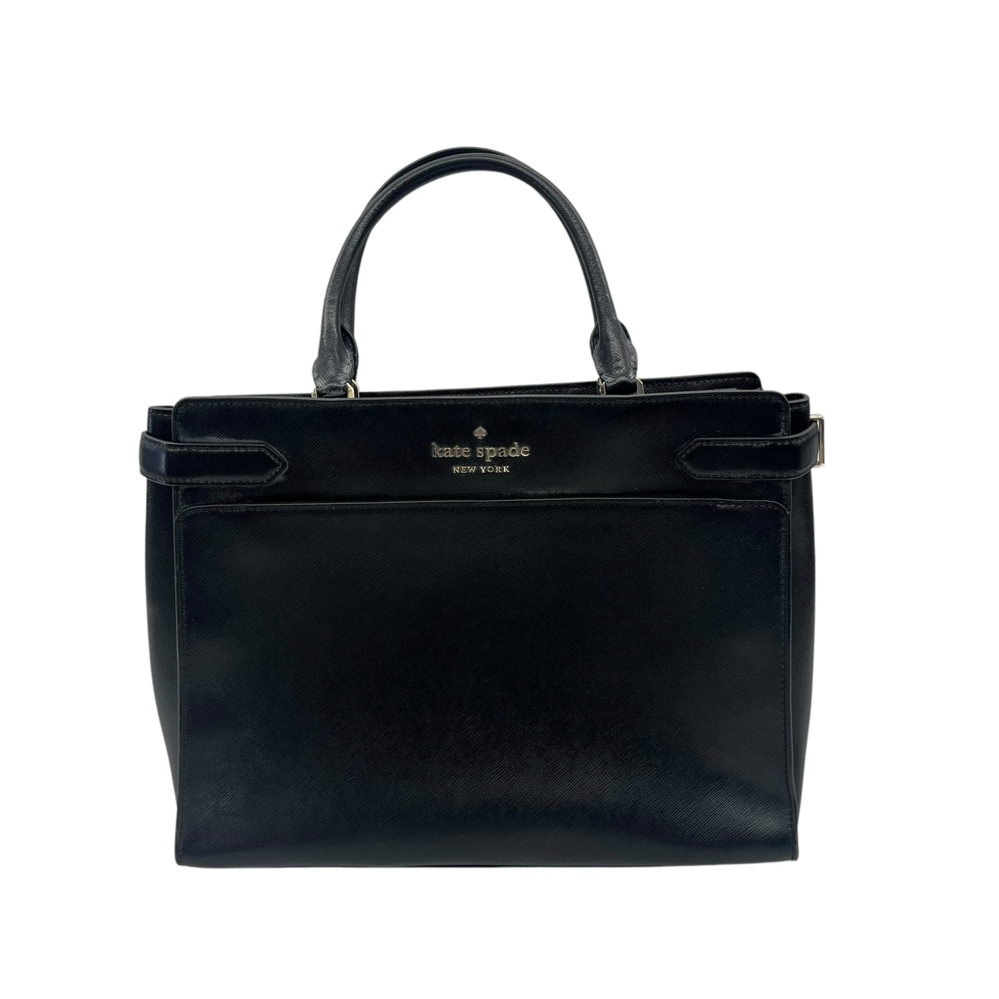 Handbag Designer By Kate Spade In Black, Size:Medium