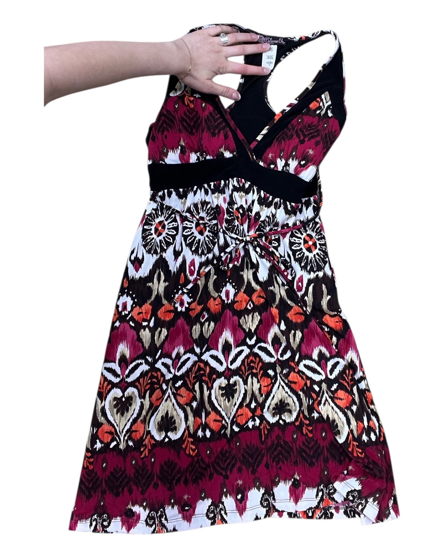 Dress Casual Short By Clothes Mentor In Black & Pink, Size:M