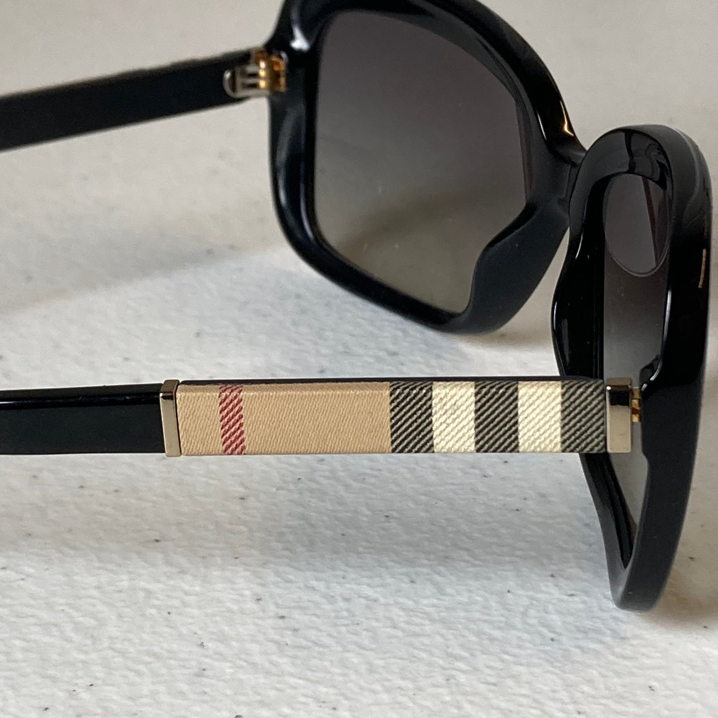Sunglasses Luxury Designer By Burberry In Black