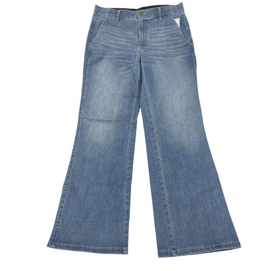 Jeans Wide Leg By White House Black Market In Blue Denim, Size:8