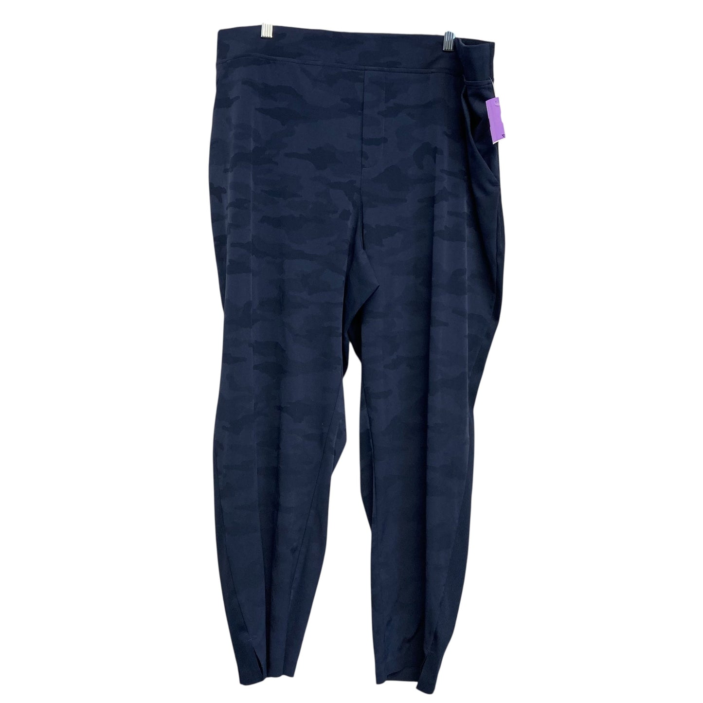 Athletic Pants By Athleta In Navy, Size:1X