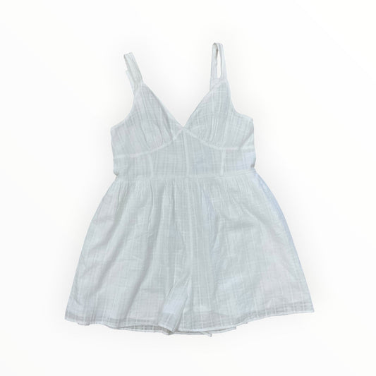 Romper By American Eagle In White, Size:L
