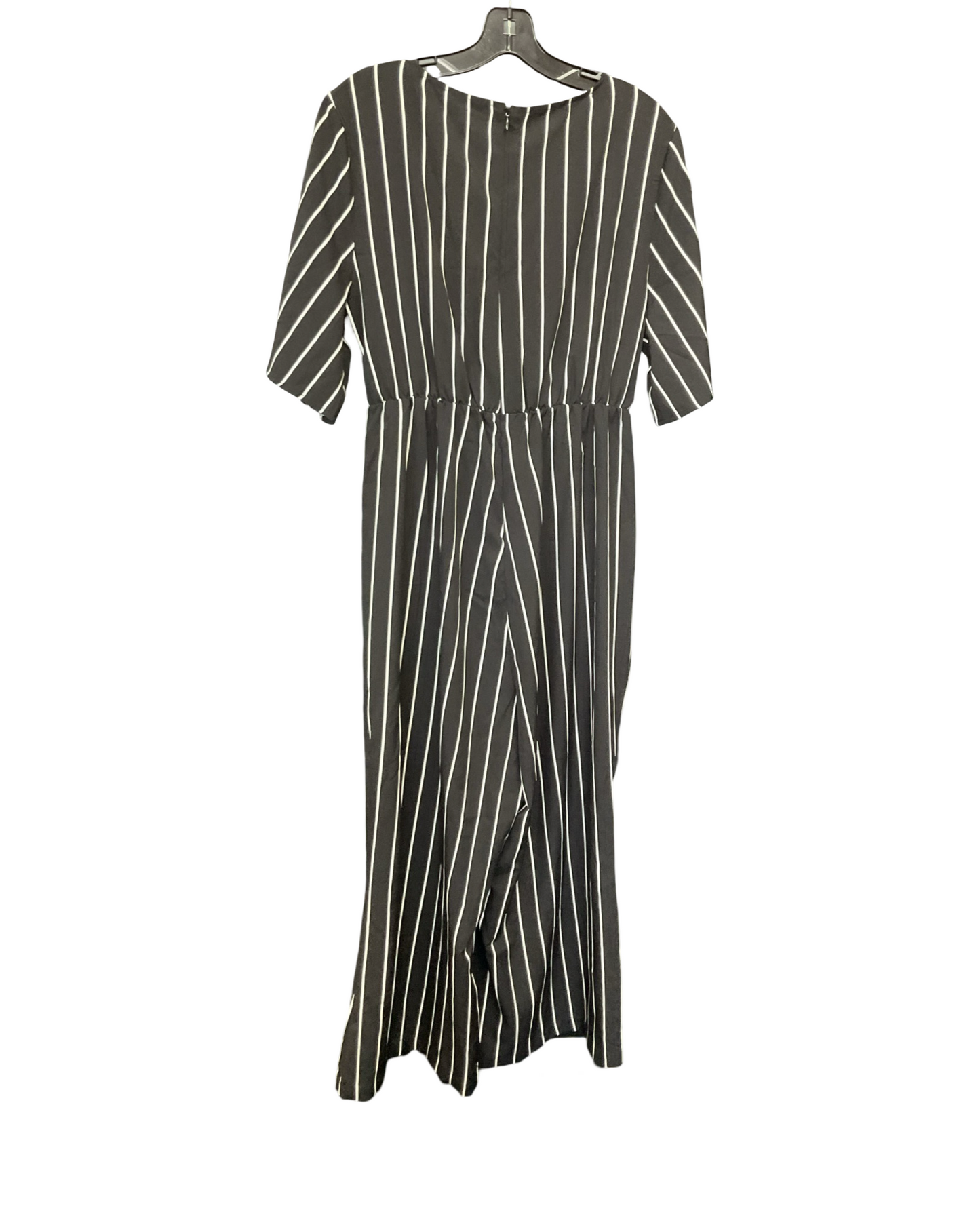 Romper By Bloomchic In Black & White, Size:16