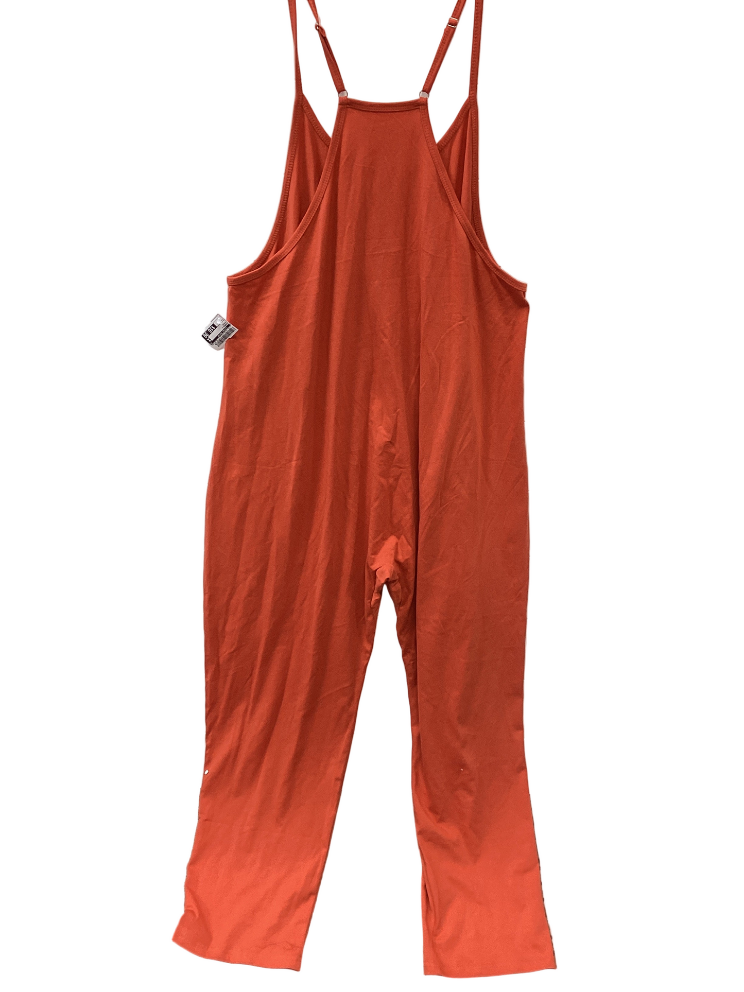 Overalls By Clothes Mentor In Orange, Size:L