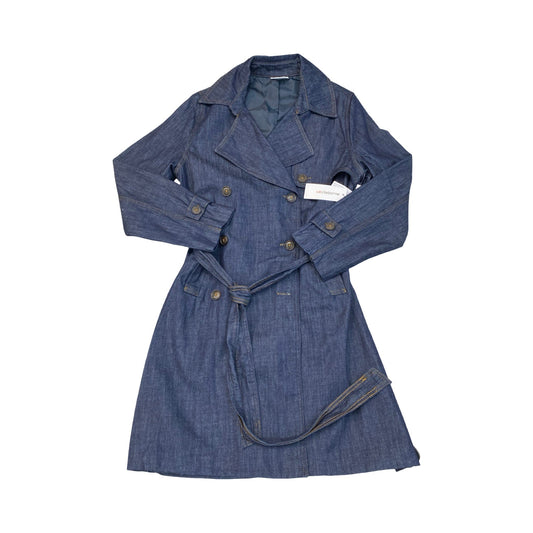 Jacket Denim By Liz Claiborne In Blue Denim, Size:M