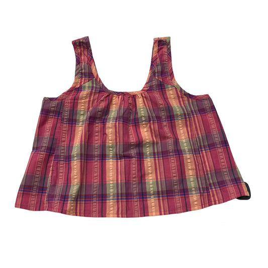 Top Sleeveless By Evereve In Multi, Size:M