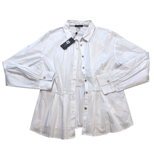 Top Ls By Tommy Hilfiger In White, Size:L