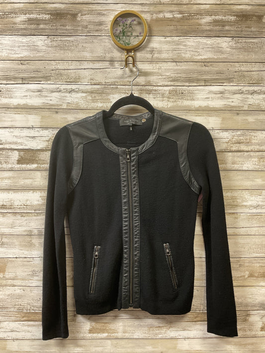 Sweater Cardigan By Rag And Bone In Black, Size:Xs