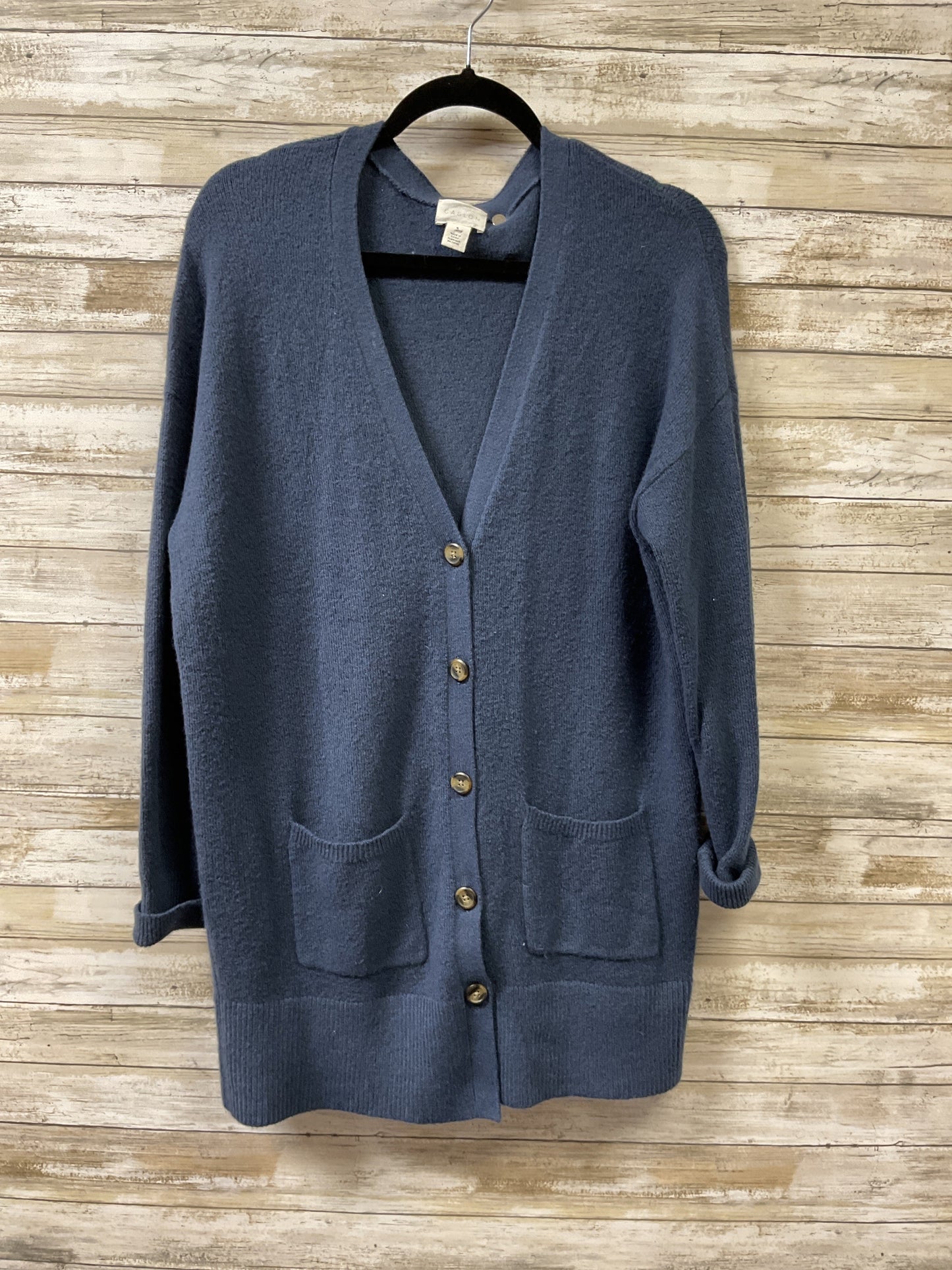 Sweater Cardigan By Caslon In Navy, Size:M