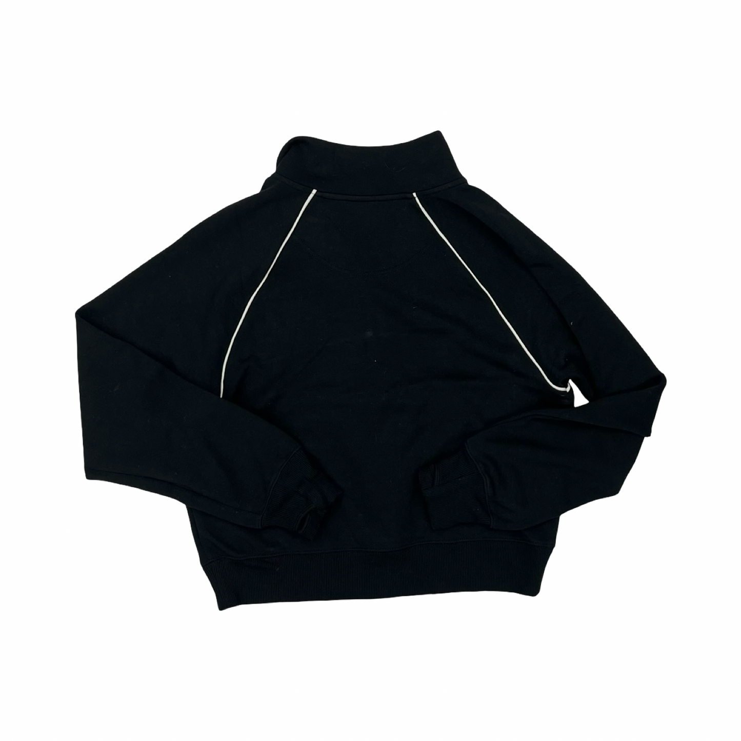 Athletic Sweatshirt Collar By Aerie In Black, Size:S