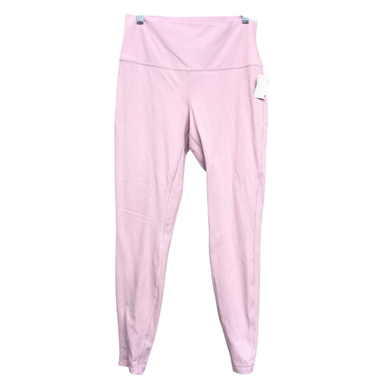 Athletic Leggings By Lululemon In Pink, Size:M