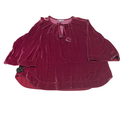 Top 3/4 Sleeve By Tommy Bahama In Pink, Size:L