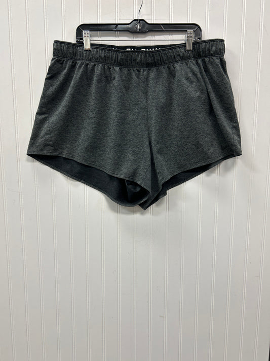Athletic Shorts By Nike Apparel In Grey, Size:2X