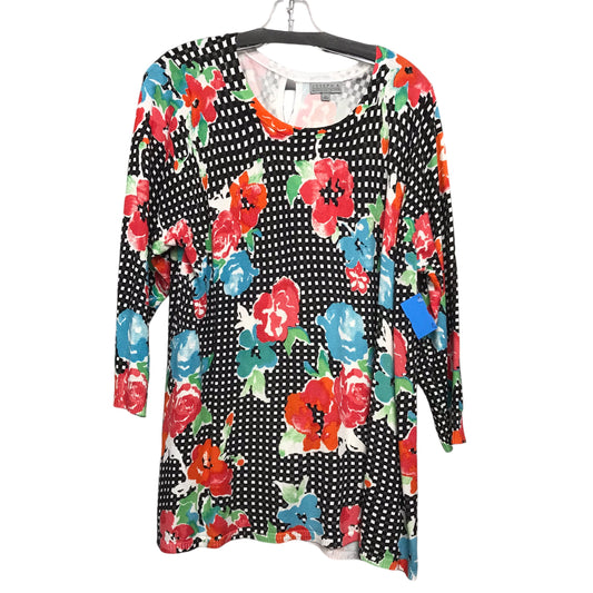Sweater By Joseph A. In Floral Print, Size:Xl